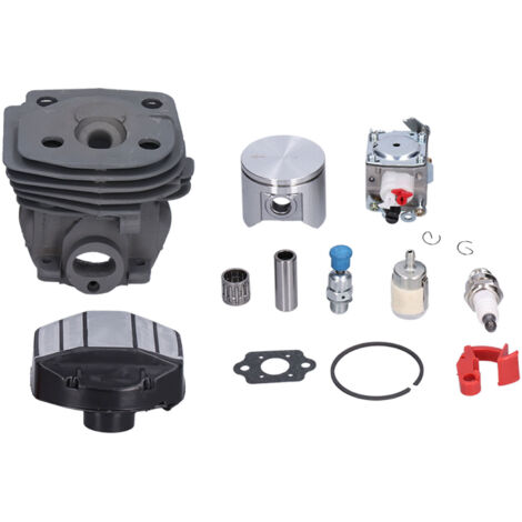 47mm Cylinder Carburetor Air Filter Relief Valve Set Fit for HUSQVARNA 359 357 357XP 537 Chainsaw