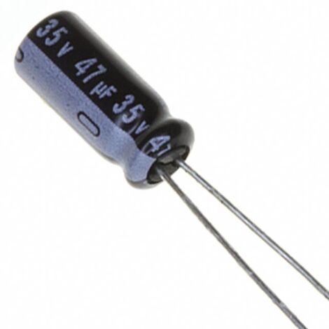 Condensatore Elettrolitico Assiale 470uF 35V 85 ° C 13x23mm TREC