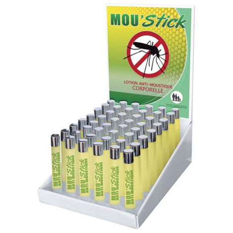48 1 Lotion Anti Moustiques Corpolelle Mou Stick Roll On 10ml - Imagin