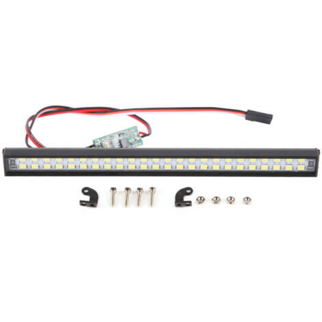 48 LED pour RC Crawler, Barre Lumineuse Universelle pour Voiture RC, Accessoire Éclairage Toit