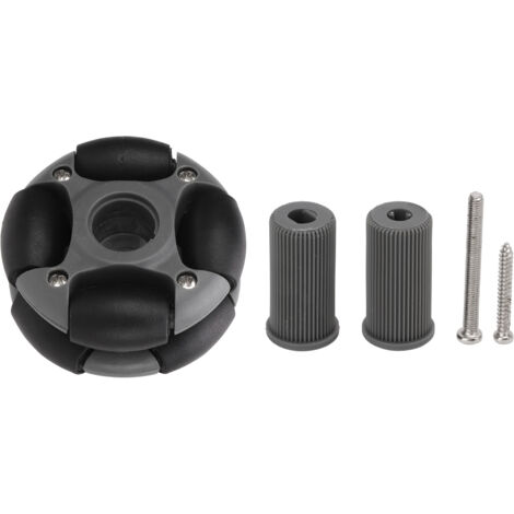 48-mm-Räder mit Rundumlenkung, 2 kg Tragkraft für Roboterteile und Roboterspielzeug