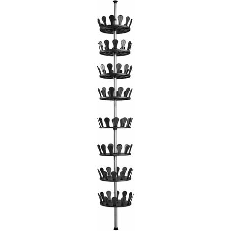 48 Pair Shoe Rack 8 Tier Shelf Organiser Storage Stand Holder - tall shoe rack, shoe organiser, shoe stand