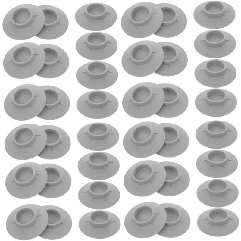 48 Pièces Tapis de Sol Machine a Laver Patins Anti-Vibrations pour Machine à Laver Coussinets de Pied de Machine à Laver Tapis de Pied pour