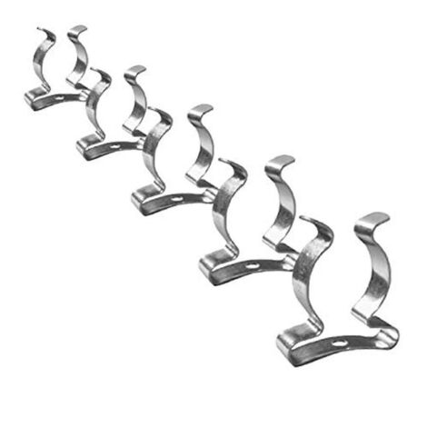 48 pinces à ressort Terry assorties pour outils, rangement robuste