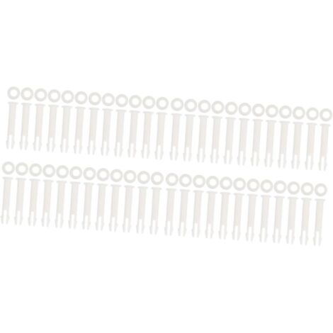 48 Uds Pines De Conector para Piscina Accesorios para Pasadores De Piscina Cubiertas De Seguridad para Piscinas Accesorios para Piscinas Conjunto De Piscina Marco De Pin