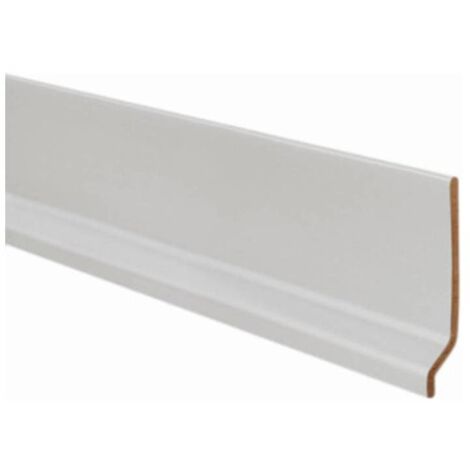 48 x BATTISCOPA 70X9 PVC ESPANSO 200 CM ARGENTO