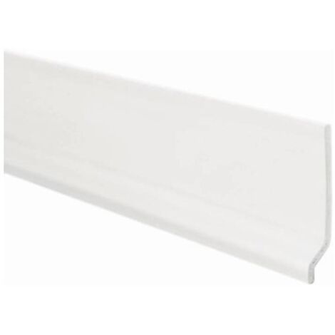 48 x BATTISCOPA 70X9 PVC ESPANSO 200 CM BIANCO