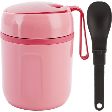 480 ml doppelwandiger Isolierbehälter aus Edelstahl 304 für Suppen, Büro, Schule, Reisen und Camping, grün