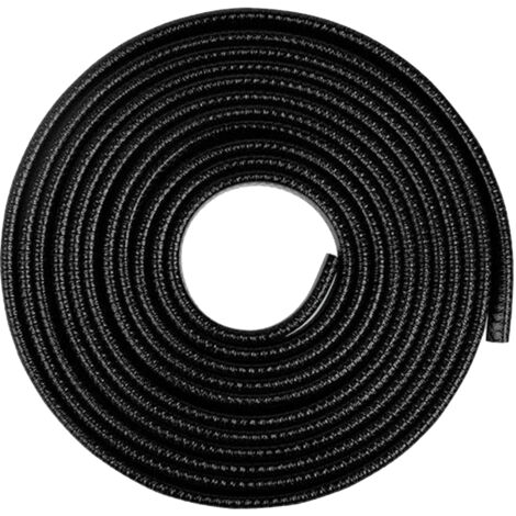 4,88 m lange PVC-Clip-Dichtungsleiste für Stoßstangen, wetterfeste Zierleiste, Türdichtung, einfache Montage