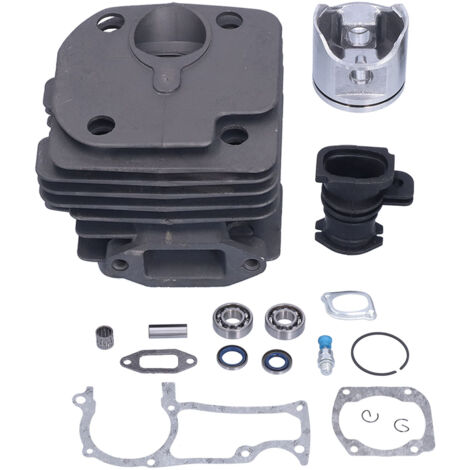 48MM Zylinder Kolben Dichtung Ansaugkrümmer Nadellager Kit für Husqvarna 365 372 372XP Kettensäge