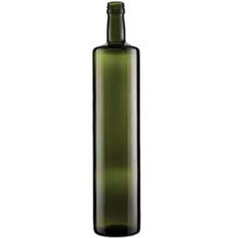 48PZ BOTTIGLIA DORICA CILINDRICA PER OLIO VERDE - capacità lt.0,25 - tappo 31,5