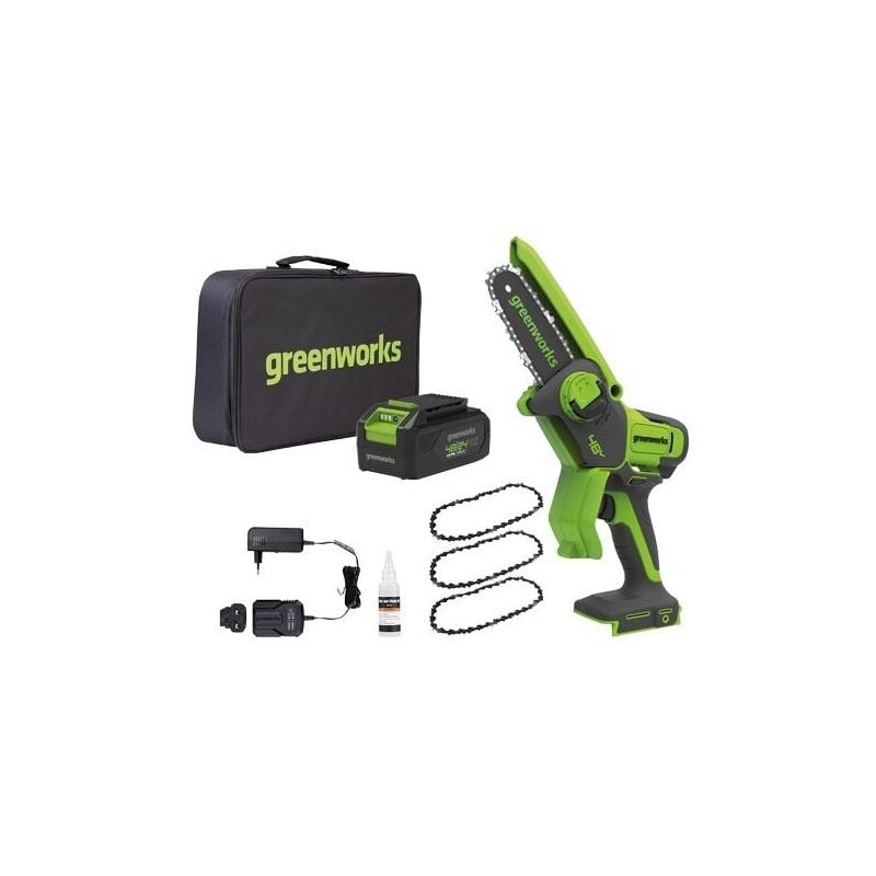 48V dvt Mini Chainsaw 10cm avec kit energy GD48MCS10K2