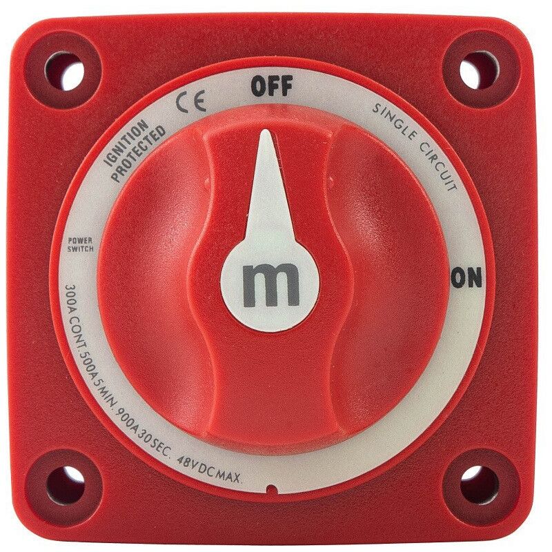 48v Yacht motorhome 300A interrupteur de puissance interrupteur de mise hors tension de la bouteille de voiture commutateur de modification du