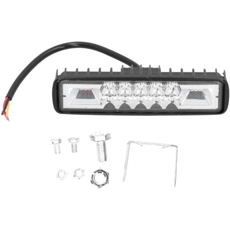 48W 12V wasserdichter LED-Autoscheinwerfer - Rot/Blau blinkend