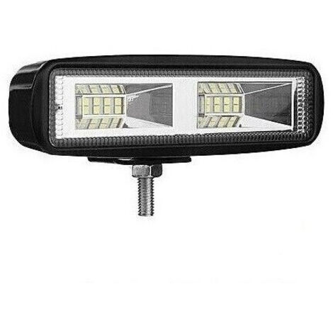 Универсален 48W Лед LED Халоген Фар Работна Лампа 12V - 24V с комбинирана бяла светлина за автомобил офроуд бус ван ками