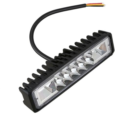 48w Strobe Flash Arbeitslicht LED Lichtleiste Rot Weiß Blau Für Offroad ATV Suv Motorrad Anhänger Auto