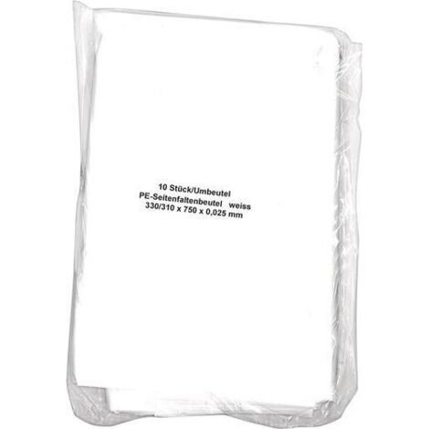 49/5001 Müllbeutel  B330/310xL750mm 60 l 25 µm weiß