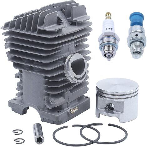 49 MM Cylindre Piston Kit pour Stihl MS390 MS290 MS310 029 039 Pièces de Rechange avec Bougie d'allumage Valve de décompression pour 1127020 1216