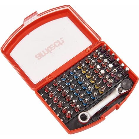 AM-TECH 49pc Colour Coded Bit Set - L3352