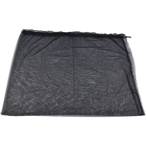 4.9x3.3ft Garden Plant Cover Drawstring Reusable Environmental Protection Plant Netting Bag for Fruit TreeBlack