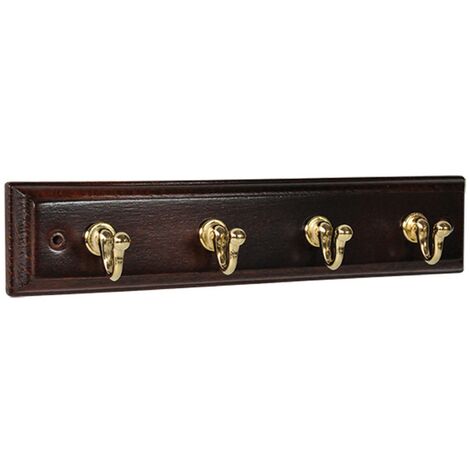 4BL APPENDITUTTO ADESIVO LEGNO NOCE 4 posti - pz. 1