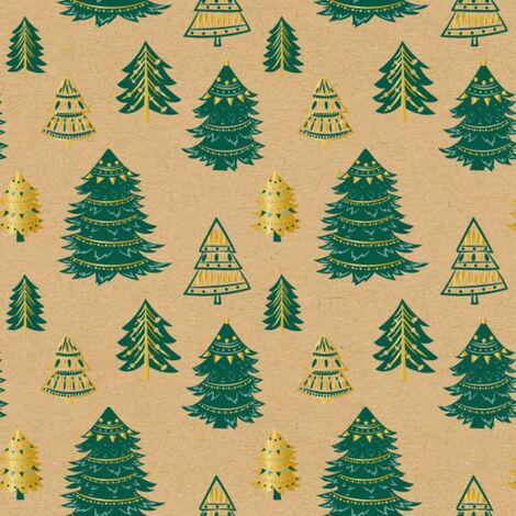 4c carta da regalo kraft 500x70 cm - Feeric lights & christmas