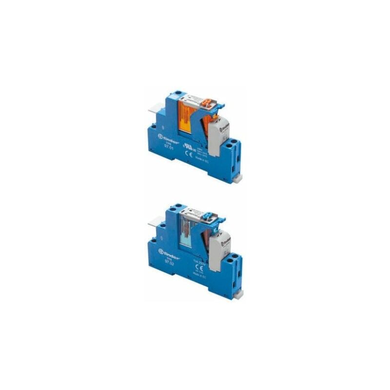 Finder - Relais d'interface 12V c.a., 1 rt, montage Rail din, série , 4C Series ( Prix pour 1 )