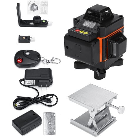 AUGIENB 4D 16 linee di misurazione automatica del livello di luce laser verde Rotazione trasversale a 360 gradi Alta precisione