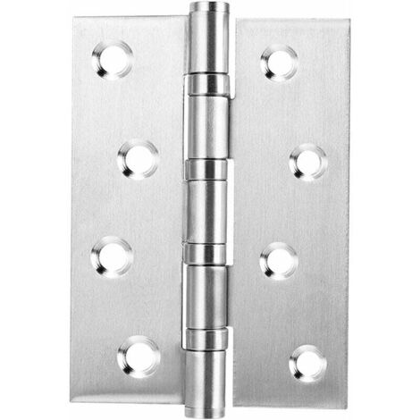 4er-Pack 10,2 cm geräuschlose Rolltürscharniere für Türen, Schlafzimmertüren, Badezimmertüren, Klaviere, Küchenschränke, Koffer, Fenster und andere Scharnierszenen