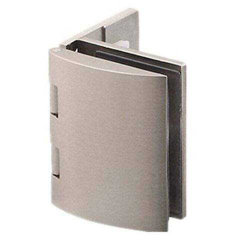 4er-Pack 90-Grad-Glasklemmen, verstellbare 5–8 mm Glasscharniere für Schranktüren, Glasvitrinen-