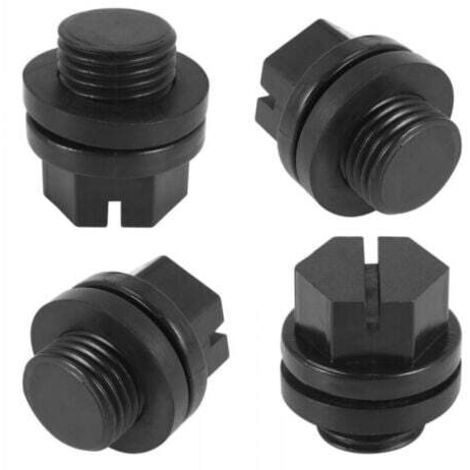 4er-Pack Ablassstopfen mit O-Ringen Pumpenstopfen Schwimmbadfilter Ersatz-Schwimmbad-Ablasspumpenstopfen SPX1700FG für Pumpen