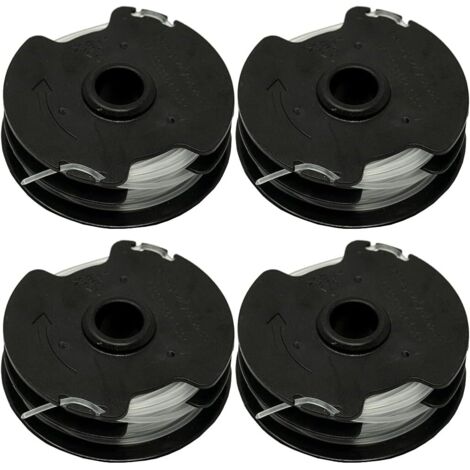 4er Pack Ersatzspulen für Akku-Vertikutierer Parkside PRTA 20-Li C3, kompatibel mit Modell IAN351753