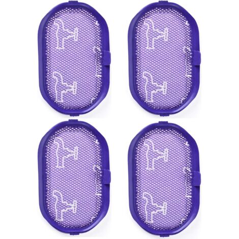 4er-Pack Filter für Dyson DC44 Animal, DC35, DC31, DC56, DC34, DC30 Digital Slim Exclusive Multi Floor Staubsauger, Ersatzteilnummer 917066-02