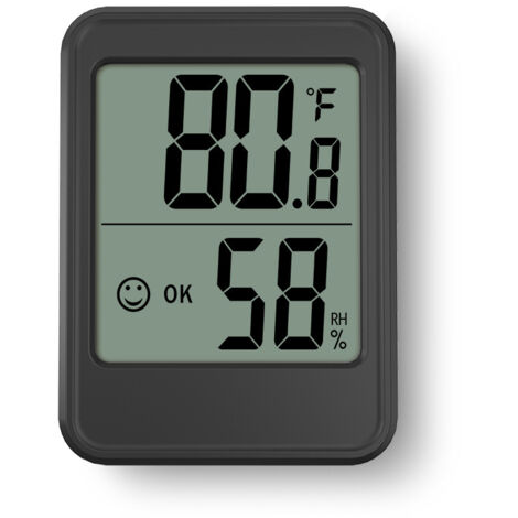 4er-Pack Innenthermometer, digitales Hygrometer, Feuchtigkeitssensor