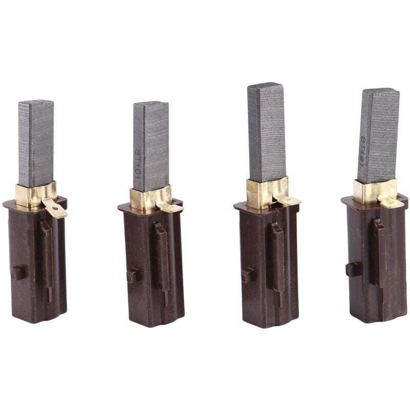 Image of 4er-Pack Kohlebürsten, kompatibel mit Staubsaugermotoren der Modelle 2311480, 333261 und 33326-1