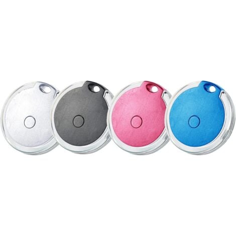 4er-Pack Mini-GPS-Tracker, wasserdichter tragbarer Bluetooth-Tracker für Gepäck/Kinder/Haustiere/Katze/Hund