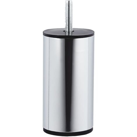 SO-TECH 4er Pack - Möbelfuß UNIFORM Chrom poliert Höhe 120 mm