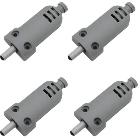4er-Pack Möbeltürdämpfer, Kunststoff-Touch-Latch-Verschlusspuffer für Schranktüren, Gehäuse, Schubladenscharniere, Push-to-Open-System, kollisionssicher, stoßdämpfend