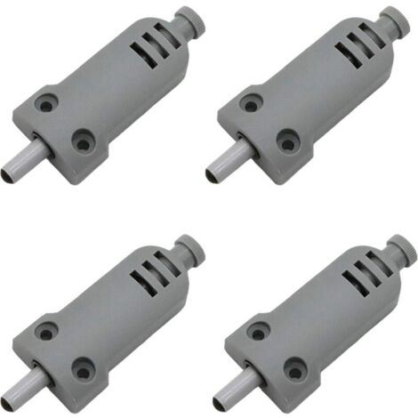 4er-Pack Möbeltürdämpfer, Kunststoff-Touch-Latch-Verschlusspuffer für Schranktüren, Gehäuse, Schubladenscharniere, Push-to-Open-System, kollisionssicher, stoßdämpfend  FLITI