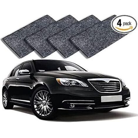 4er-Pack Nano-Glittertücher, kratzfest, zur Autokratzerreparatur, für vielseitige Oberflächenpolitur, zur Autokratzerreparatur