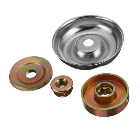 4er-Pack Rasenmäher-Adapter Set: Dichtungsplatte, Wartungsteile & Messeradapter für Gartengeräte