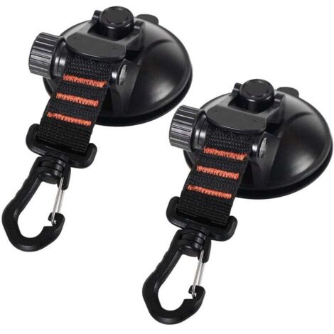 4er-Pack Saugnapf-Anker mit Saugnapf-Halterung für Auto-Campingplane, Multifunktions-Saugnapf-Zubehör für Zelte als Auto-Seitenmarkise