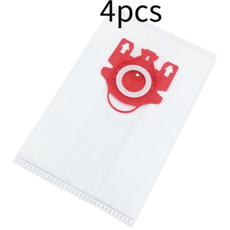 4er-Pack Staubsaugerbeutel für Miele FJM – Passend für Compact C1, Compact C2, Complete C1, S2 S3 S4 S5 S6 S7  Hyclean 3D-Effizienz