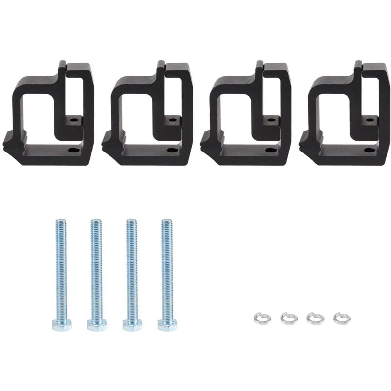 Image of Tlily - 4er-Pack Truck Topper-Klemmen, Befestigungskappen-Klemmen, Bett und Baldachin