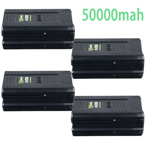 4er-Pack wiederaufladbare Lithium-Ionen-Akkus mit 5500 mAh für Greenworks, Ersatz, GBA80200, GBA80250, GBA80400, GBA80500, 5.5 Ah, 80 V