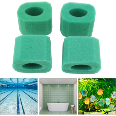 4er-Pack wiederverwendbare Schwammfilterkartuschen für Poolpumpen