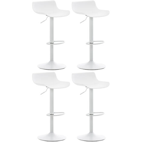 4er Set Barhocker Aveiro weiß