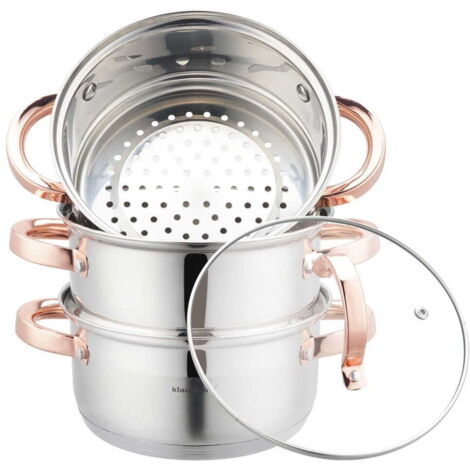 4er Set Dampfgarer 18cm KLAUSBERG KB-7726