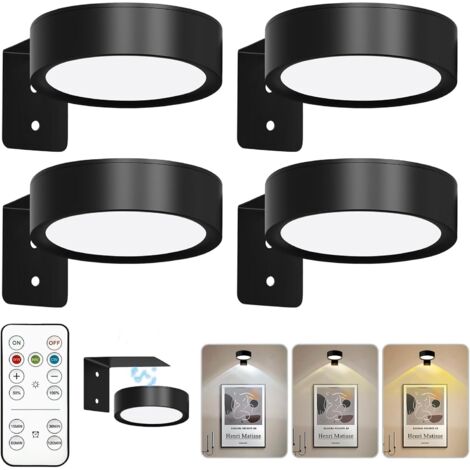 4er-Set Lampen (siehe Abbildung), Buntglasfenster, Leuchten (siehe Abbildung), 3 Farben, LED-Wandleuchten (siehe Abbildung)