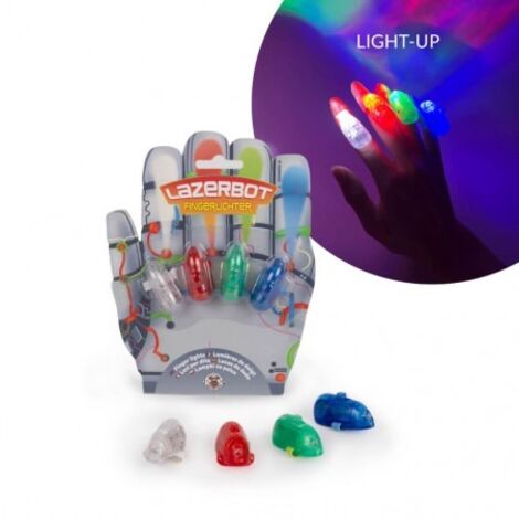 4er Set LED-Fingerlichter.